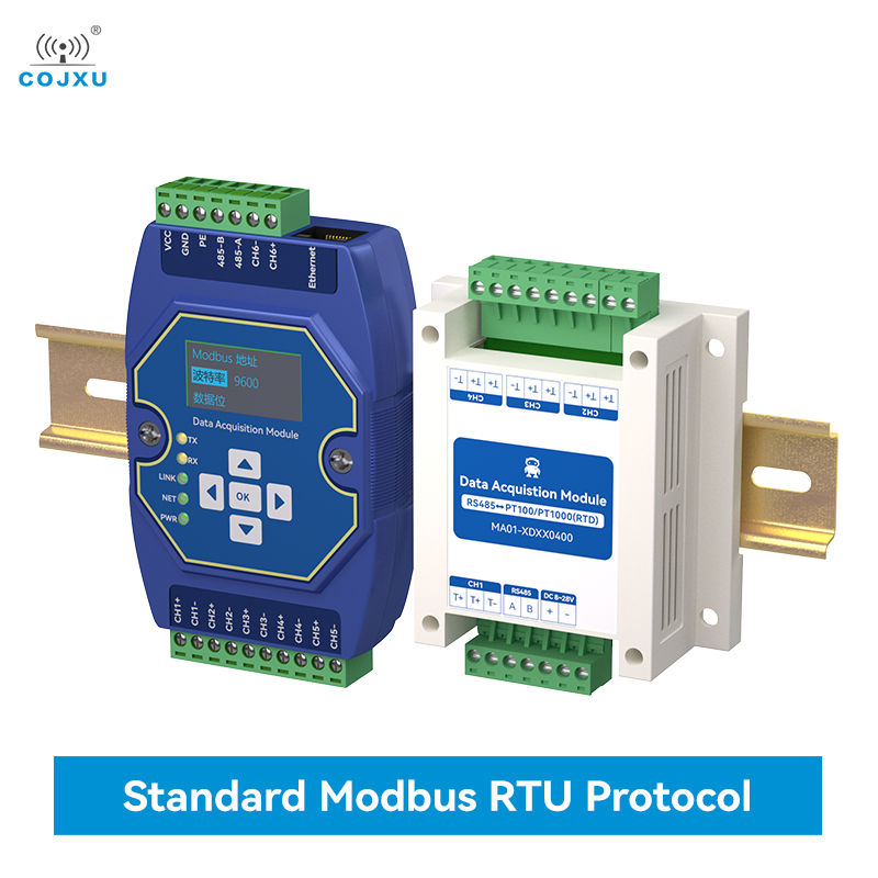 Thermocouple Module K Type - Módulo de adquisición de temperatura RS485,