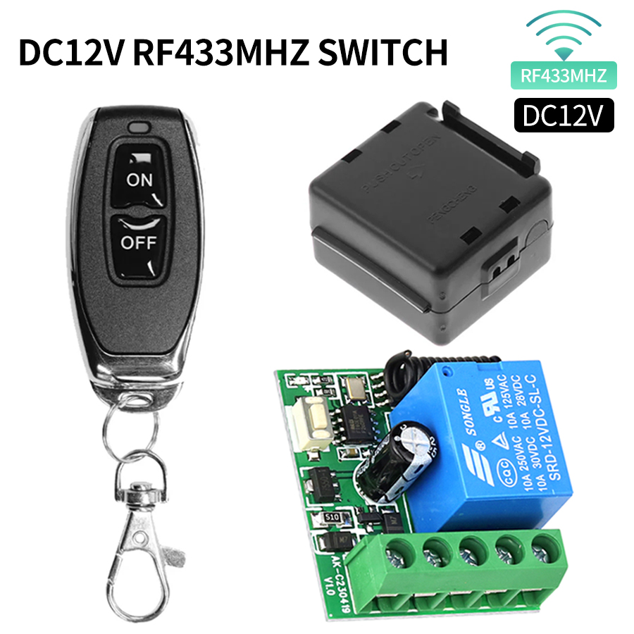 Joystick Module - 433MHz DIY interruptor inalámbrico DC12V interruptor