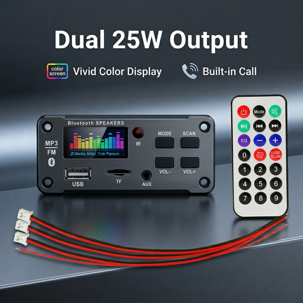 Joystick Module - Amplificador de 50W con Bluetooth, Reproductor