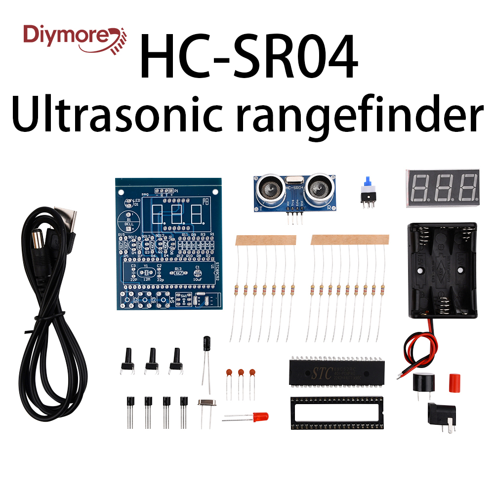 Ultrasonic Sensor Hc-Sr04 - Kit de Alarma Ultrasónica DIY con