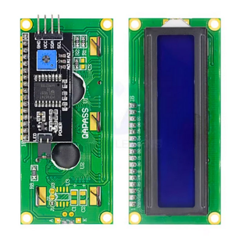 LCD1602A Pantalla Azul/Verde I - Lcd 1602 reseña y precio