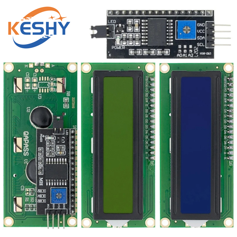 Módulo LCD LCD1602 1602 pantal - Lcd 1602 reseña y precio