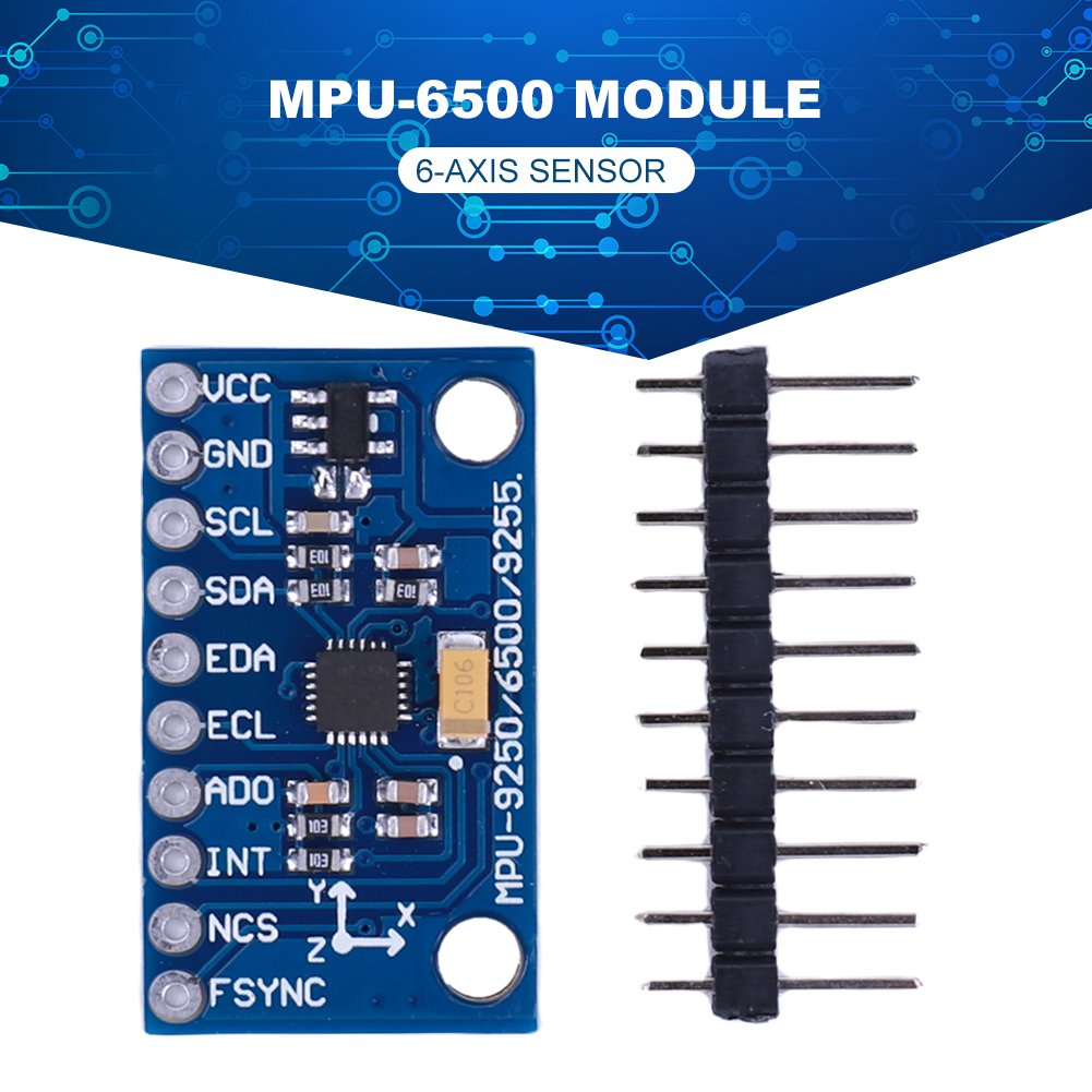 Módulo de Sensor de acelerómet - Mpu6050 reseña y precio