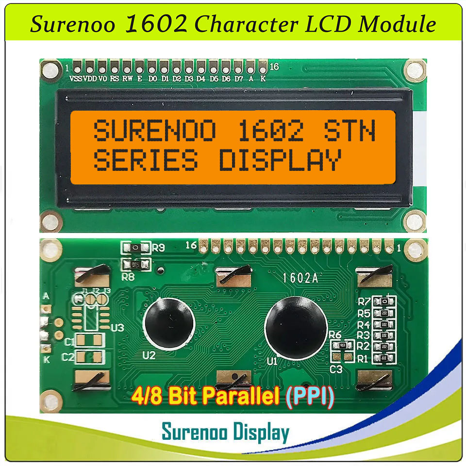Módulo de Pantalla LCD Surenoo - Lcd 1602 reseña y precio