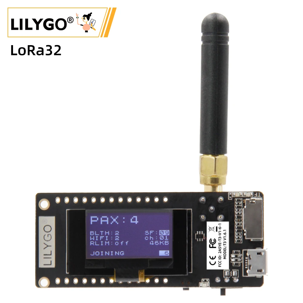 LILYGO ®   TTGO LoRa32 V2.1_1. - Oled Display 0.96 reseña y precio