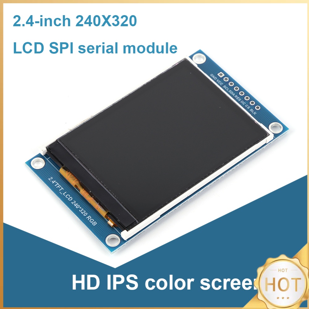 Módulo de pantalla LCD a color - Tft Display 2.4 reseña y precio