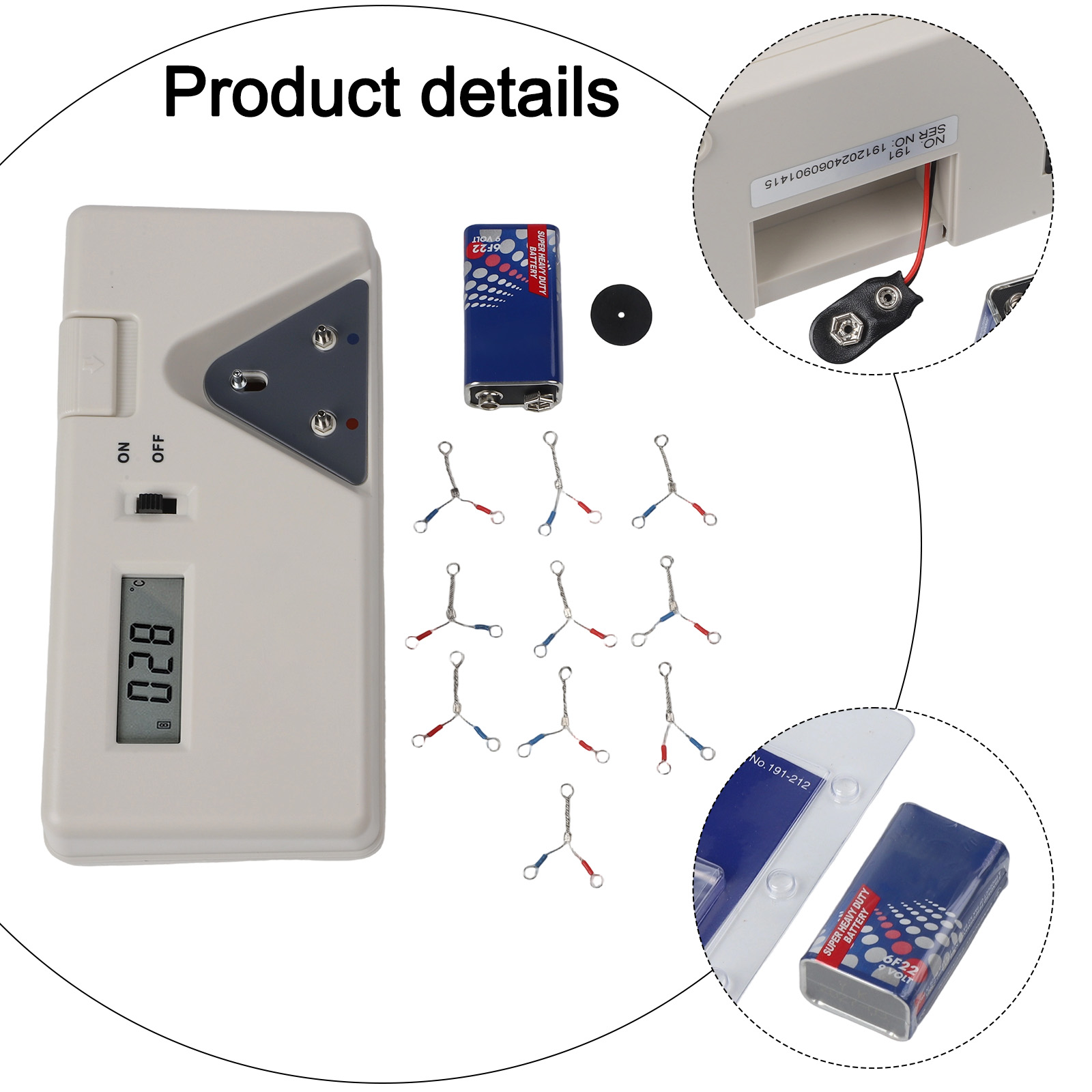 Medidor de Temperatura para Pu - Soldering Iron Temperature Probe reseña y precio