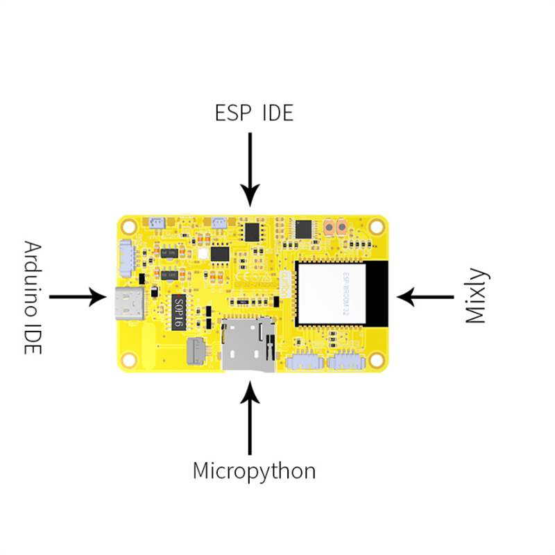 Placa de desarrollo ESP32 LVGL - Tft Display 2.4 reseña y precio