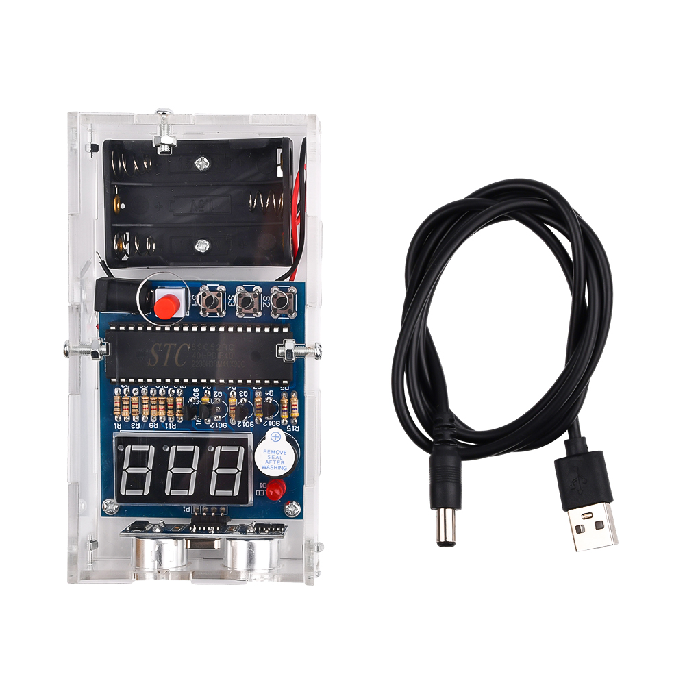 Kit de Alarma Ultrasónica DIY  - Ultrasonic Sensor Hc-Sr04 reseña y precio