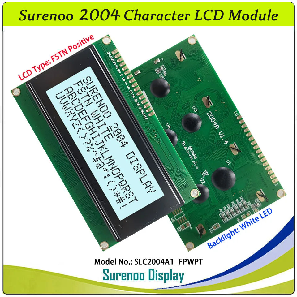 Surenoo 204 20X4 2004 Módulo L - Lcd 1602 reseña y precio
